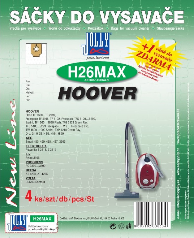 Sáčky do vysavače H26 Max - textilní