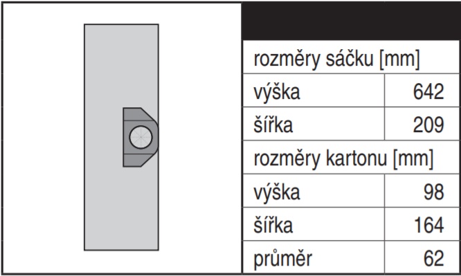 Papírové sáčky do vysavače Kärcher 2150, Kärcher 2201, Kärcher 2201 F, Kärcher 2204
