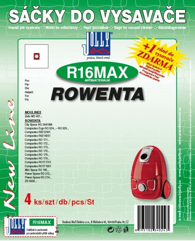 Sáčky do vysavače R16 Max