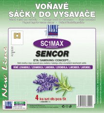 Sáčky do vysavače SC1 Max s vůní levandule