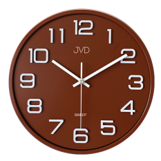 Nástěnné hodiny 31cm s plynulým chodem JVD HX2472.5