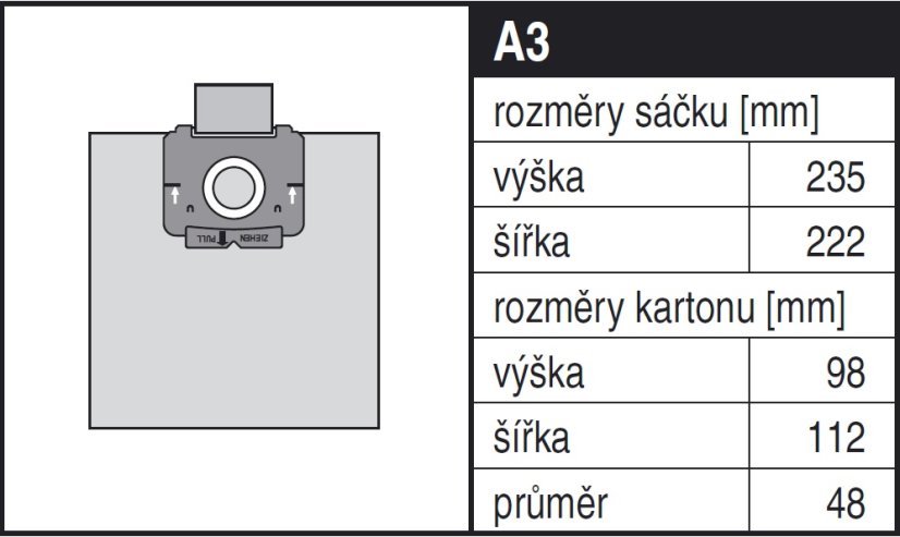 Papírové sáčky do vysavače AEG Salomon 6070