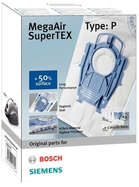 Sáčky do vysavače Bosch BBZ41FP typ P