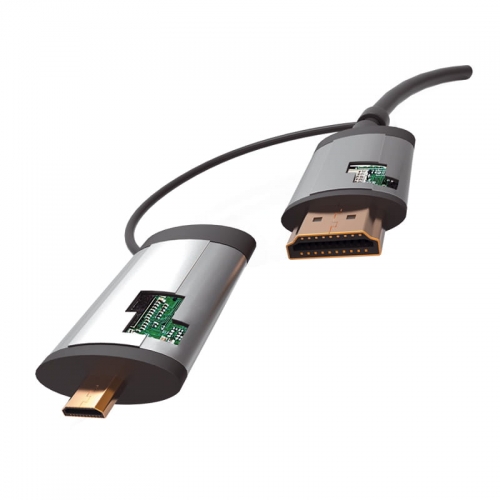HDMI kabel v.1.4 + adapter miniHDMI microHDMI 1,5m OCHBA1G