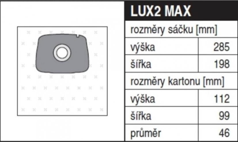 Sáčky do vysavače Jolly LUX2 Max