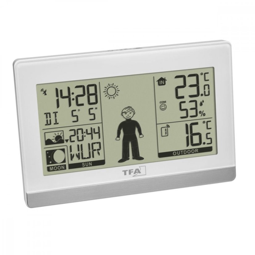 Meteostanice TFA 35.1159.02 WEATHER BOY - bílá