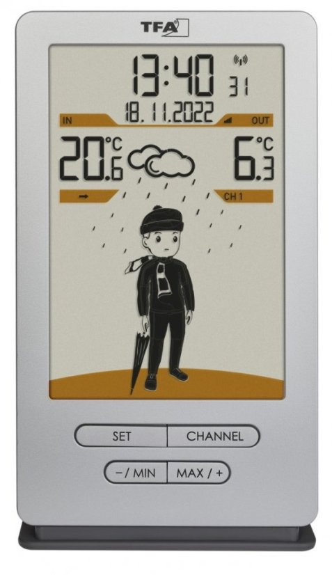 Meteostanice TFA 35.1166.54 WEATHER JACK