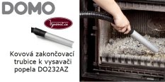 Kovová sací trubice 35 mm k vysavači popela DOMO DO232AZ